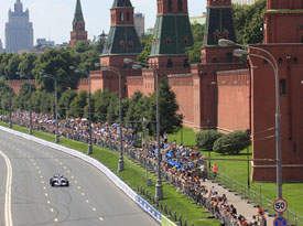 Из-за «Формулы-1» Москва в центре города будет перекрыт.